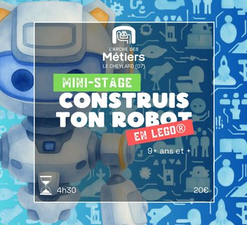 Photo Construis ton robot en Lego® – Mini-stage