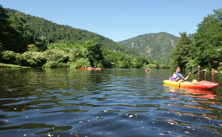 Photo Activités d'eau avec Eyrieux Sport : canoë/kayak/stand-up paddle sur l'Eyrieux