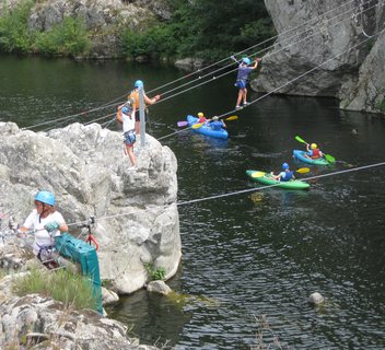 Adventure park "Aquarock Aventure"