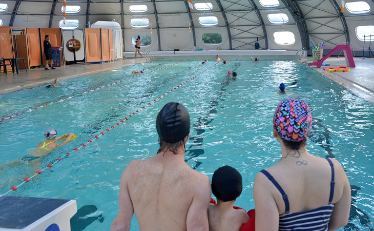 Photo Intercommunal swimming pool in Beauchastel