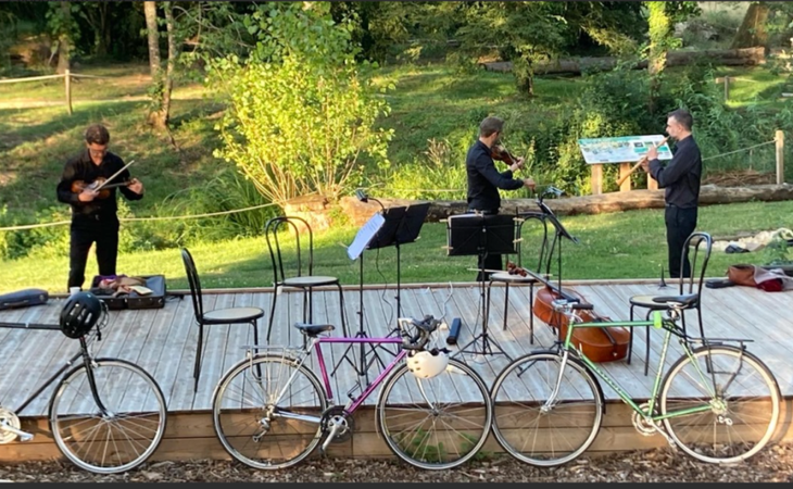 Photo Freewheeling concerts - Tournon/Rhône stage at Désaignes