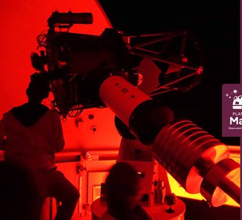 Photo Observation des étoiles au télescope RC600