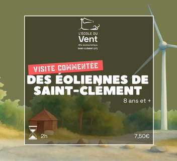 Photo Visite commentée des éoliennes de Saint-Clément
