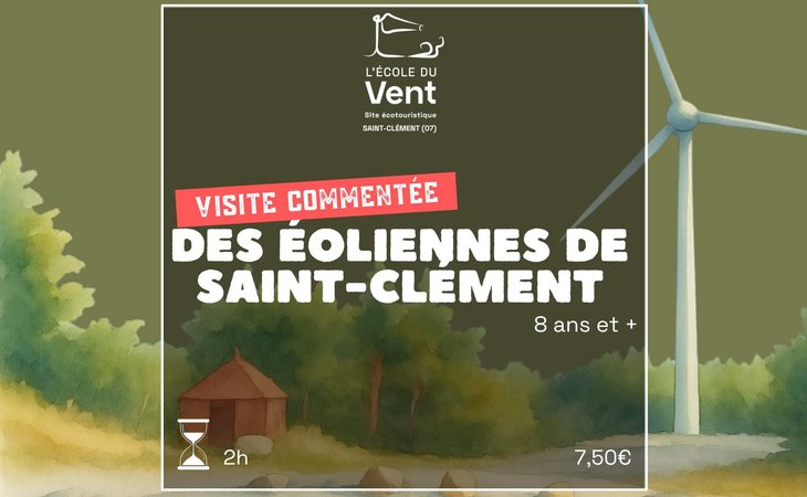 Photo Visite commentée des éoliennes de Saint-Clément
