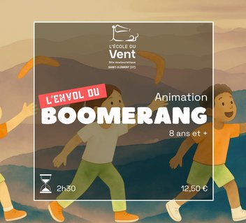 Photo L'envol du boomerang