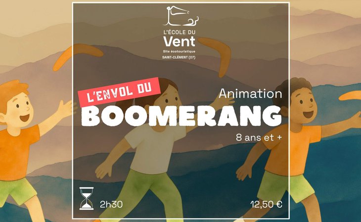 Photo L'envol du boomerang