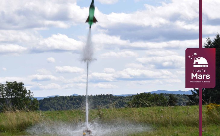 Photo Mission fusées à eau : défi pour jeunes ingénieurs