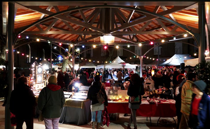 Photo Marché de Noël artisanal