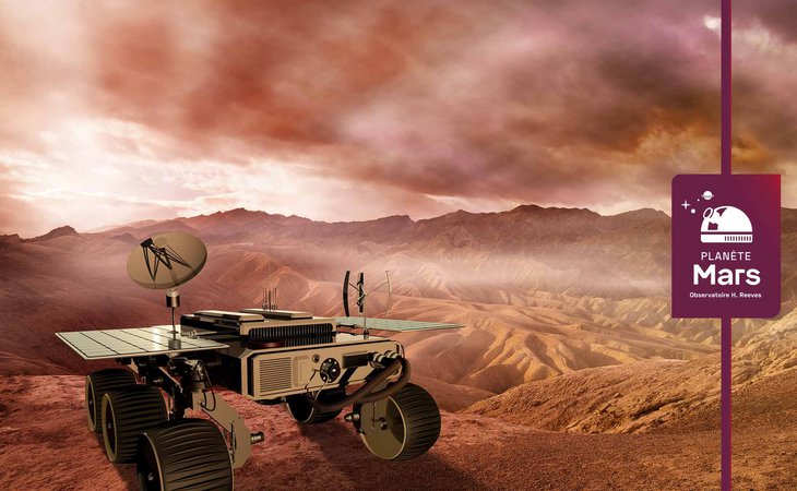 Photo Mission rover martien : explorer la planète rouge