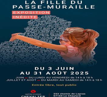 Photo Visite guidée des Impressions Chevaliers et de l'exposition : La Fille du Passe-muraille