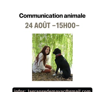 Photo Conférence "Communication animale ?" Pascale Landou