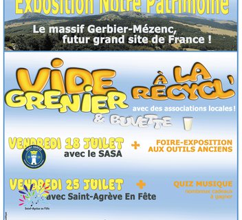 Photo Exposition "Notre patrimoine : le massif Gerbier-Mézenc"