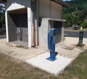Borne de recharge VAE – Saint Julien Boutières (Dolce Via)
