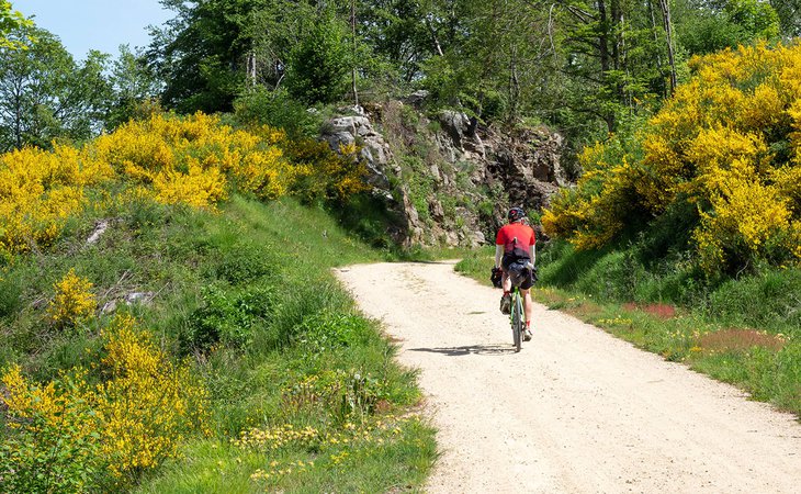 Photo Itinéraire du petit train - VTT FFC N°9 Vert