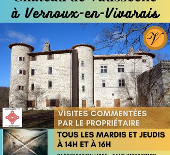 Photo Visite commentée du Château de Vaussèche