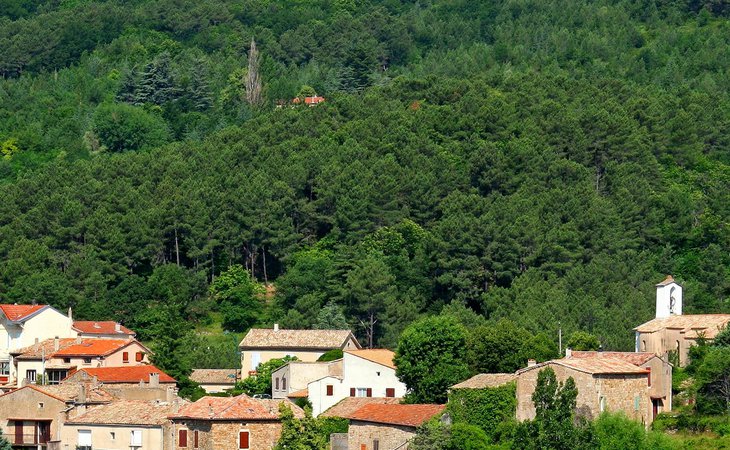 Photo Saint-Vincent-de-Durfort - Vallée du Boyon et Serre de Gruas