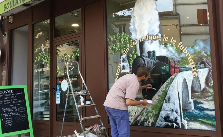 Photo Mickaël Valet - painting