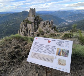 Chemin d'interprétation : Château de Rochebonne