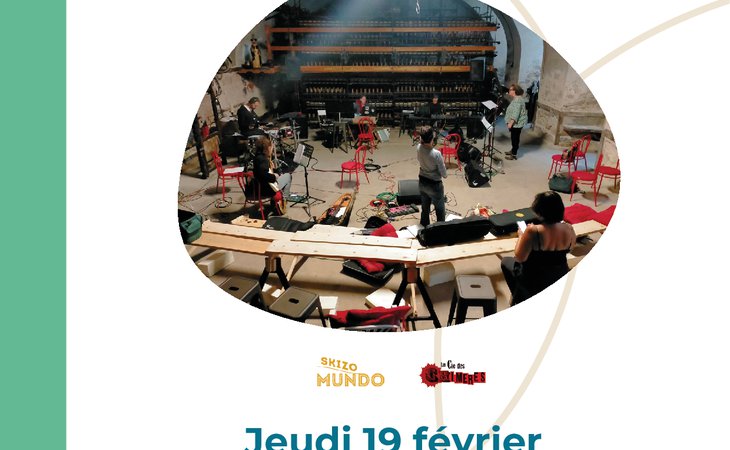 Photo Sortie de résidence artistique : présentation du spectacle "Skizomundo" (spectacle théâtral, musical et satirique)