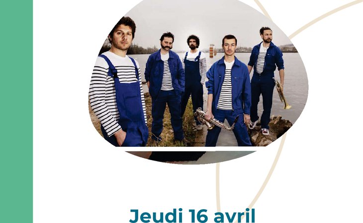 Photo Sortie de résidence artistique : concert du groupe "Ballast" (rock teinté de musiques des Balkans)