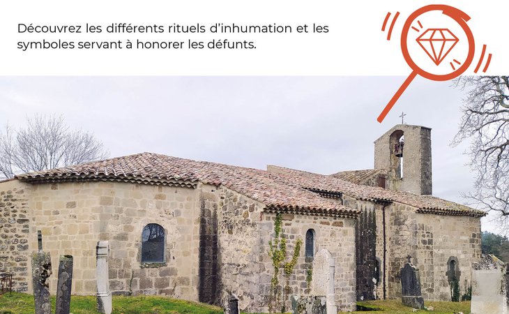 Photo Visite découverte "Pranles, de tombes en cimetières - spéciale Toussaint"