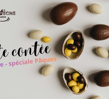 Photo Pâques en famille - "visite contée et dégustation de chocolat"