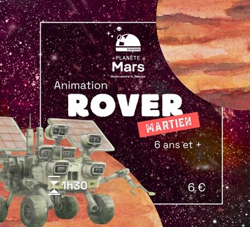 Photo Mission rover martien : explorer la planète rouge