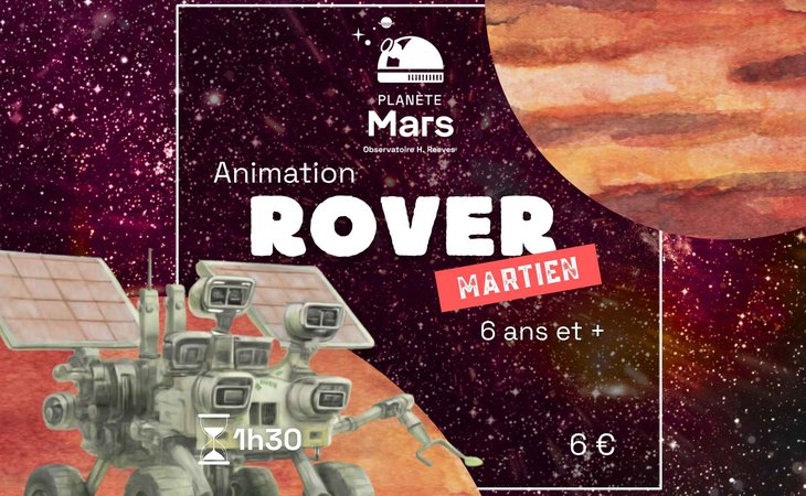 Photo Mission rover martien : explorer la planète rouge