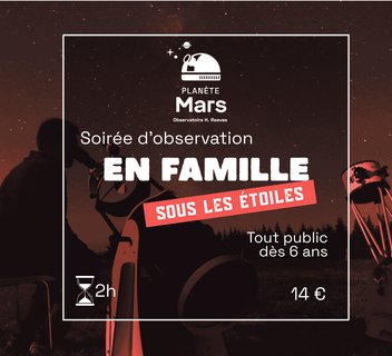 Photo En famille sous les étoiles - Soirée découverte astronomique