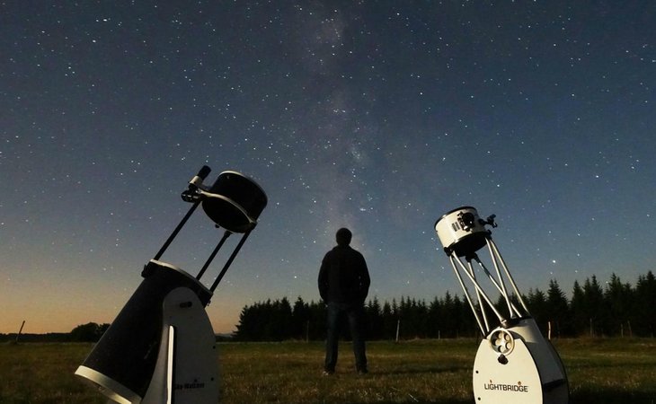 Photo Observation des planètes au télescope RC600