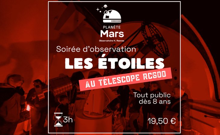 Photo Les étoiles au télescope RC600