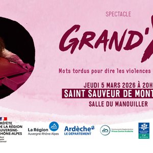 Spectacle théâtral et clownesque "Grand’X" (mots tordus pour dire les violences conjugales)