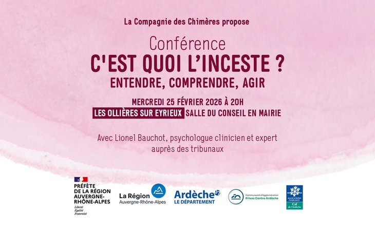 Photo Conférence « C’est quoi l’inceste ? – Entendre, comprendre, agir »