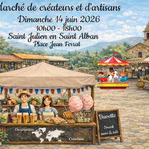 Marché de créateurs, d'artisans et de producteurs