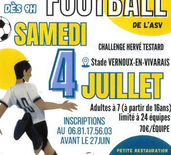 Photo Tournoi de football à 7 (équipes de 7 joueurs)