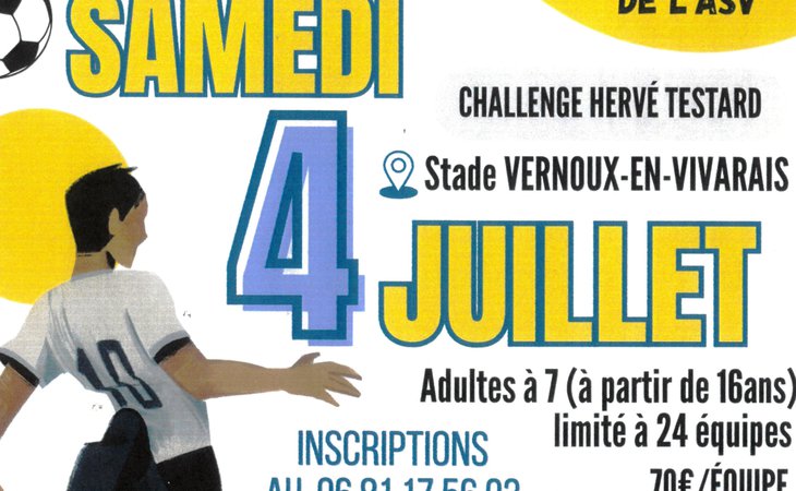 Photo Tournoi de football à 7 (équipes de 7 joueurs)