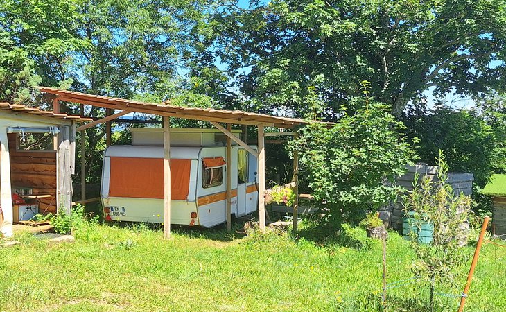 Photo Les Soleillas - Caravane rétro (1-4 pers.)