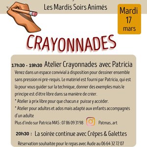Aux Sources : ateliers "Crayonnades"