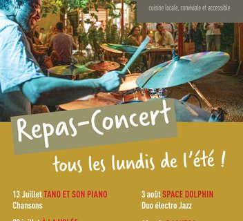 Photo Repas-Concert au Restaurant d'Ardelaine