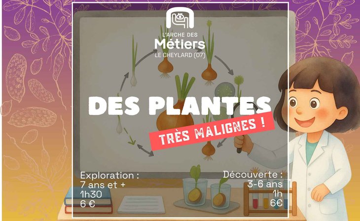 Photo Des plantes très malignes ! Découverte 3-6 ans