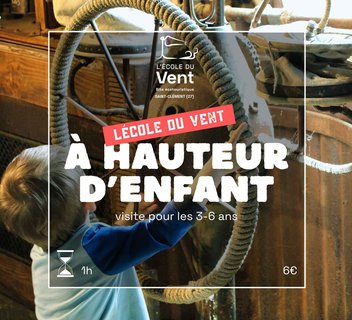 Photo L’École du Vent à hauteur d’enfant