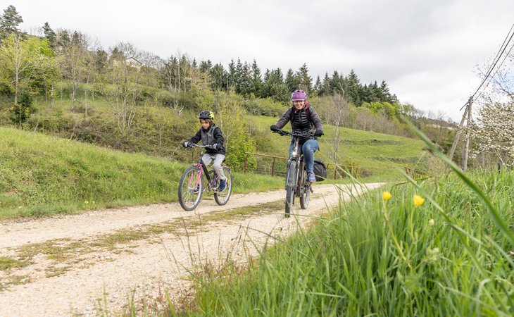 Photo Mai à vélo en Terre d'Ardèche