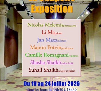 Photo Exposition "Sculptures, photos, peintures"