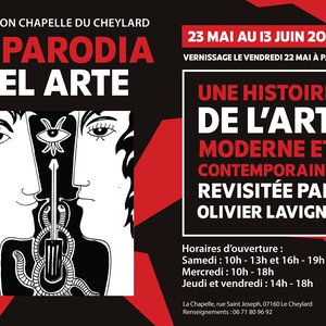 Vernissage de l'exposition "La Parodia del Arte"