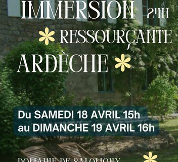 Photo Séjour "Immersion ressourçante"