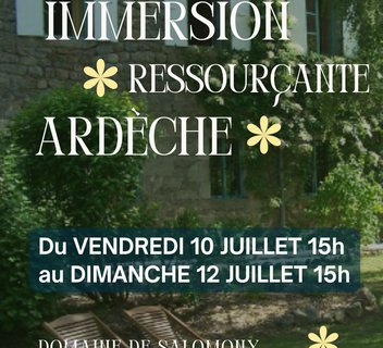 Photo Séjour "Immersion ressourçante"