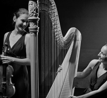 Photo Les Concerts de Poche - Concert de musique classique avec Élise Bertrand (violon) et Maëlle Martin (harpe)