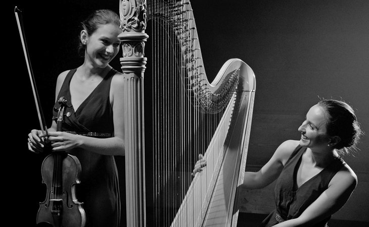 Photo Les Concerts de Poche - Concert de musique classique avec Élise Bertrand (violon) et Maëlle Martin (harpe)