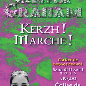 Concert "Anna Graham - Kerzh ! Marche !" (carnet de voyage chanté)