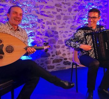 Photo Festival Musiques en Vivarais Lignon : "Une heure avec" Etienne Candela et Thomas Chedal : Albanico